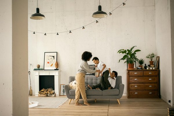 How can I create a stylish yet functional entryway in my home?